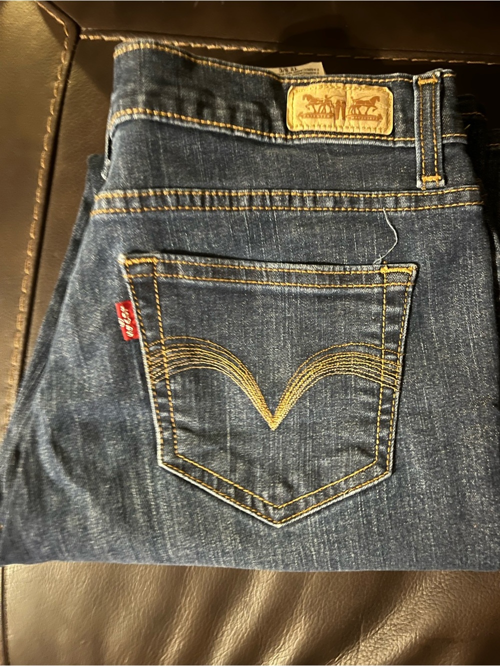 Levi’s 512 Women’s Jeans Size 12 Short Perfectly Slimming Straight Leg